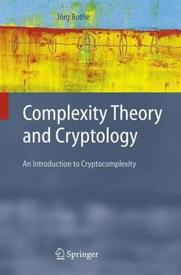 Libro Complexity Theory And Cryptology : An Introduction ...