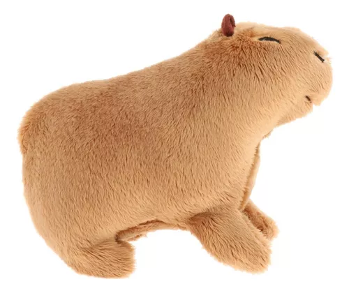 Capivara De Pelúcia Brinquedo Animal Almofada Macio Kids