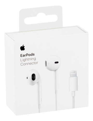 Imagen 7 de 9 de Audifonos Apple Earpods Con Conector Lightning Original