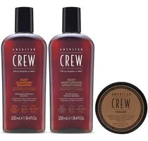 Comprar Daily Shampoo + Conditioner + Cera Pomade American Crew Men