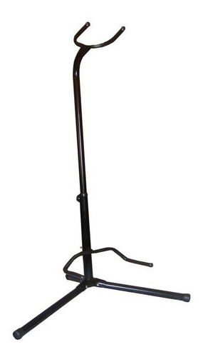 Imagen 1 de 5 de Pie Soporte Para Guitarra O Bajo Metalico Con Cuello Chromos