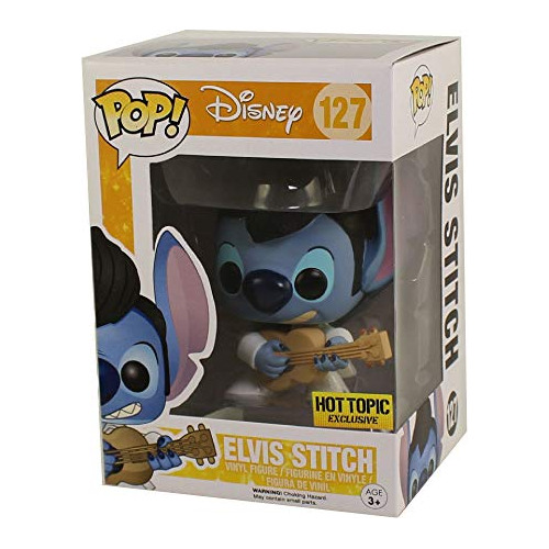 ¡funko Pop! Disney Elvis Stitch Exclusivo #127