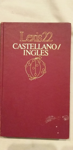 Dicc. Castellano-ingles Lexis 22 - (e De Biblograf Vox