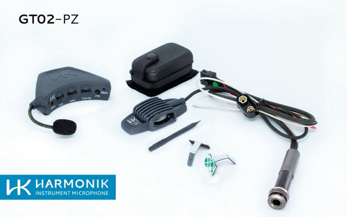 Captação Para Violão Microfone E Piezo Harmonik Gt02 Pz Original Melhor Que Fishman 