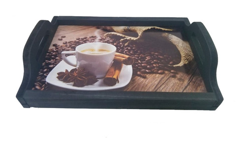 Bandeja Multiuso Madeira Rustica Debiasi Personalizada Grãos