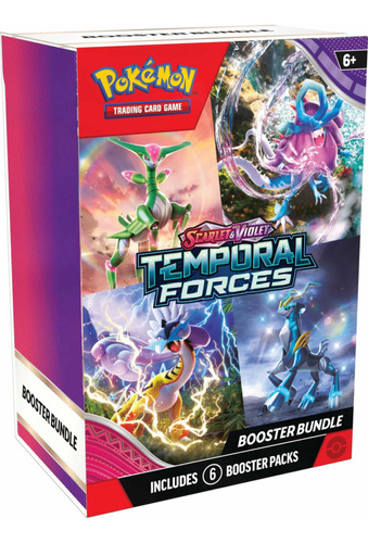 Pokemon Tcg Scarlet & Violet -temporal Forces Booster Bundle Idioma Inglés