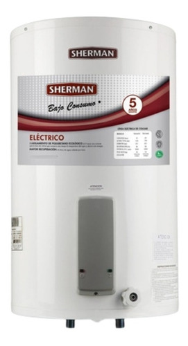 Termotanque Eléctrico Sherman Tepc085eshk2 De Pie 85lts