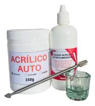 Comprar Kit Resina Acrílica Para Conserto Carcaças De Notebook 150g 