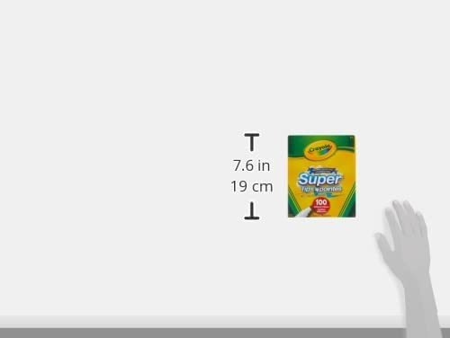 Imagen 6 de 6 de Marcadores Lavables Crayola Super Tips X100u