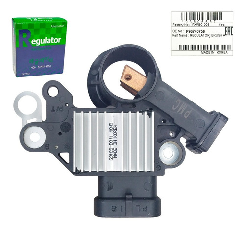 Imagen 2 de 7 de Regulador Alternador Optra Limited Desing 3 Pines Izq Orig