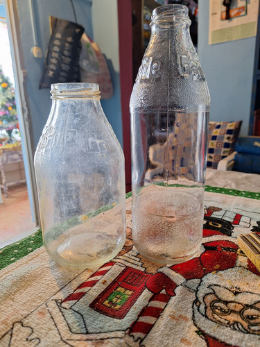 Antiguas Botellas De Energizante Gatorade ,vidrio Ml 850