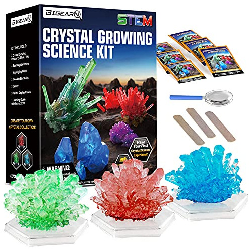Kit De Ciencia De Cultivo De Cristales: Experimentos De...