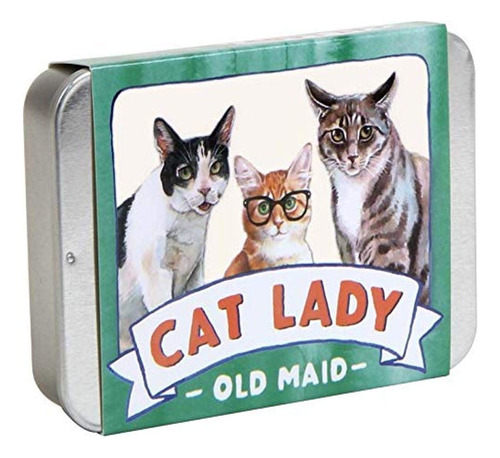 Cat Lady Old Maid - Regalos Para Amantes De Los Gatos, Juego
