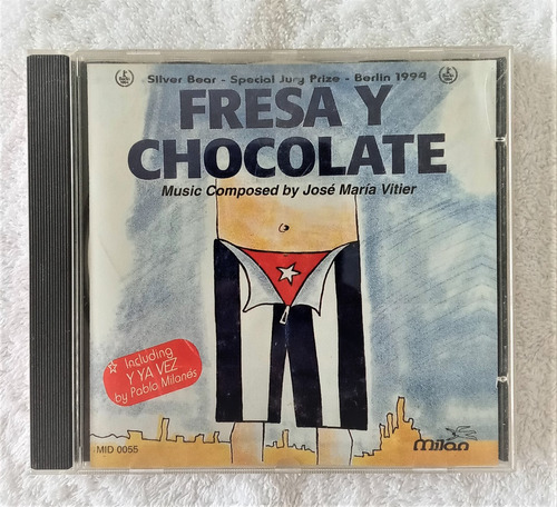 Fresa Y Chocolate Cd Soundtrack De La Pelicula