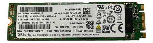Disco Solido Sata M.2 Hynix. 256 Gb (Reacondicionado)