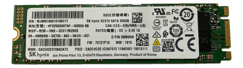  Disco Solido Sata M.2 Hynix. 256 Gb (Reacondicionado)