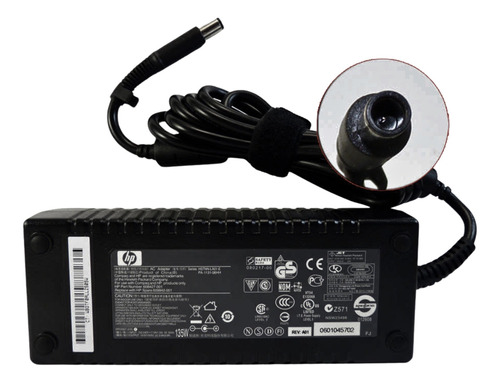 Cargador Hp Punta Inteligente 135w 19v 7.1a  (Reacondicionado)