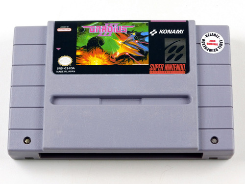 Gradius Iii 3 Original Super Nintendo Snes