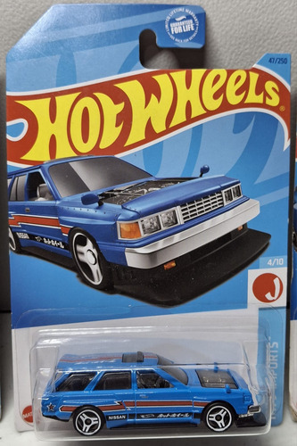 Hot Wheels Lote De 3 Vehiculos Varios 1/64 Nissan Pack 61 Celeste (Usado)