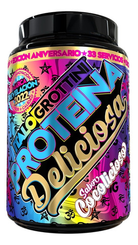 Proteina Whey Deliciosa 2.3lb 33sv Italo Grottini Sabor Cocolisioso