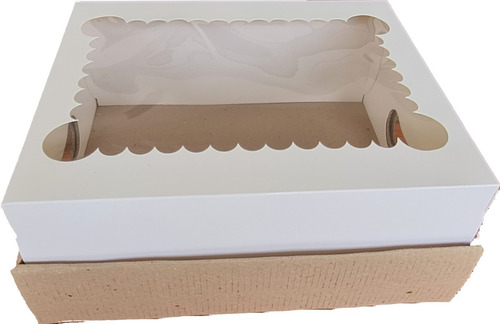 Caja Para Desayunos Grandes - Blanca X 100u