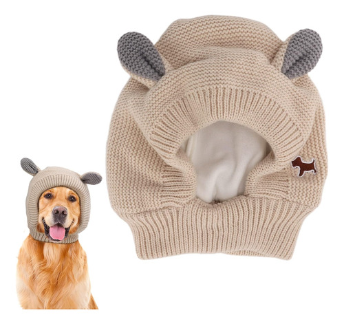 Regalo Gorro De Punto Con Orejas De Conejo Para Mascotas,