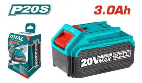 Bateria Litio-ion 20v 3.0ah P20s Total Tfbli2030