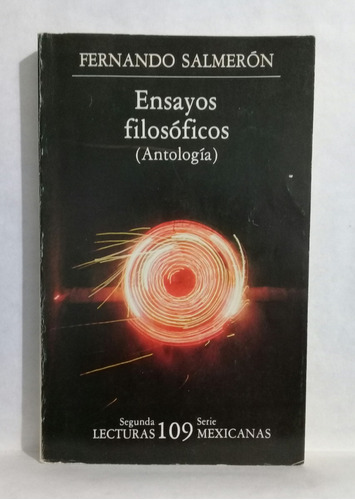 Ensayos Filosoficos (antologia) De Fernando Salmeron