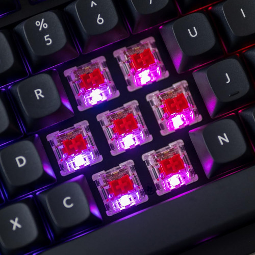 Keychron V6 Wired Custom Mechanical Keyboard Knob Version...