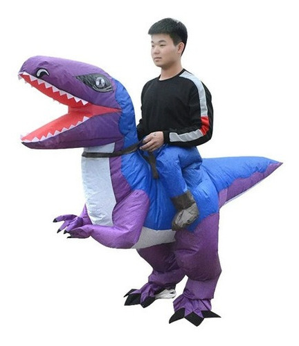 Traje De Dinosaurio Inflable