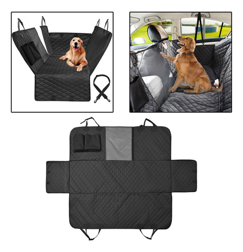 Funda Impermeable Para Asiento De Coche Para Perro, Negro