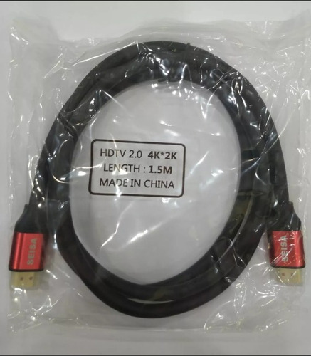 Cable Hdmi Hdtv 2.0 4k 1.5 Metros Xc-fh1501 4k *itech Shop