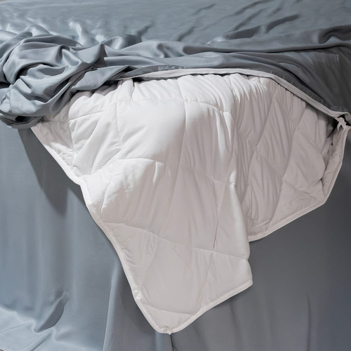 Manta Pesada + Cobertor Bambú | 1/1,5 Plazas | 7 Kg | Celeste | Hypnos