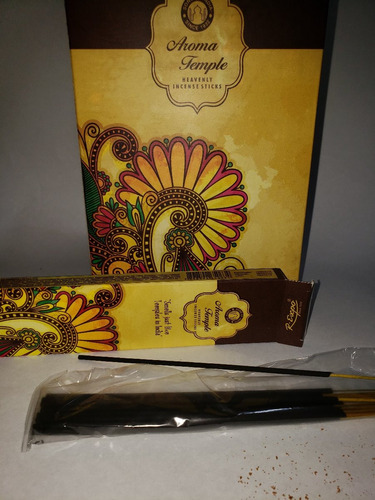 Incenso Indiano Massala Aroma Temple 12cx Com 15 Gramas