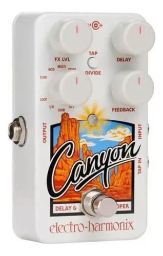 Pedal Ehx Canyon Delay Shimmer Looper Novo R$ 1.250 À Vista