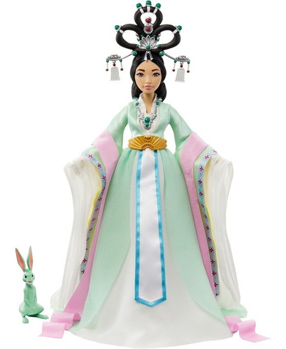 Over The Moon Muñeca Change Vestido Tradicional Con Conejo