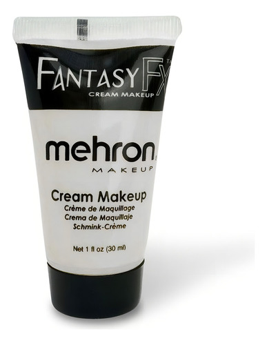 Pintura Facial Y Corporal Base De Agua, Mehron Makeup 1 Onza Tono Blanco