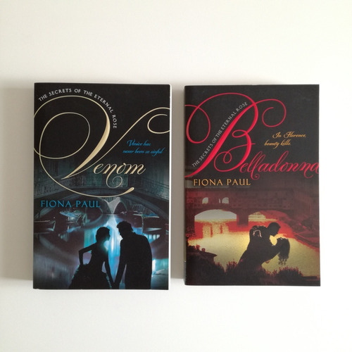 Lote Libros Venom Y Belladonna De Fiona Paul (en Inglés)