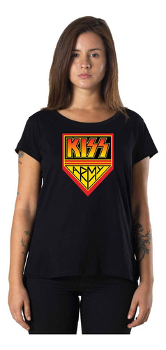 Remeras Mujer Kiss Army Rock |de Hoy No Pasa| 6