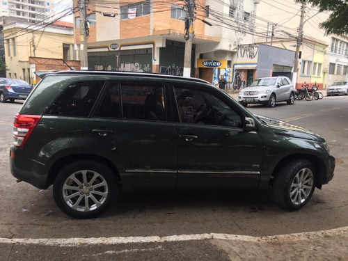 Grand Vitara Special Edition 2015 Verde Banco De Couro Bege