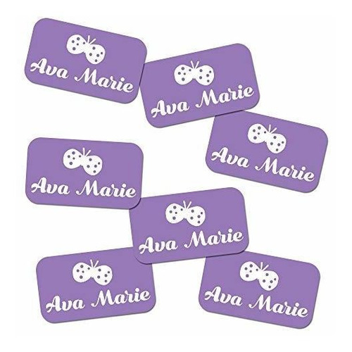 Etiqueta - Personalized X-small Girl Name Labels (63 Ct.) - 