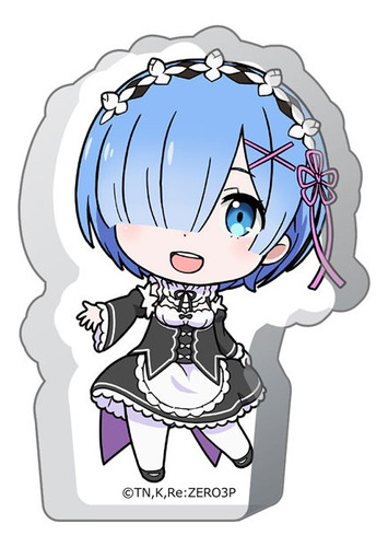 Stand Acrílico Re: Zero (5 Cm) - Rem