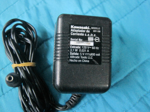 Imagen 5 de 7 de Adaptador De Corriente Kawasaki Mod. 691196 5v-300ma 31 W