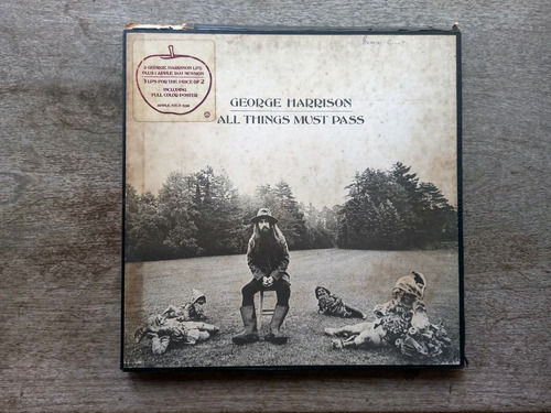 Disco Lp George Harrison - All Things Must (1970) Uk R150