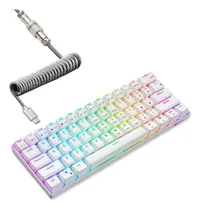Comprar Rk Royal Kludge Rk61 60% Teclado Mecánico Con Cable En Espir