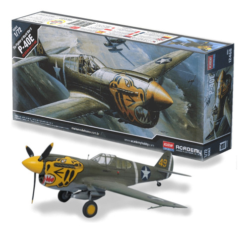 P-40e Warhawk - 1/72 - Academy 12468