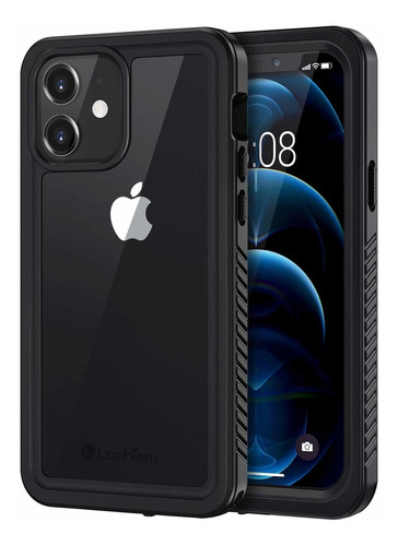 Lanhiem Phone 12 Case, Waterproof Dustproof Shockproof Case