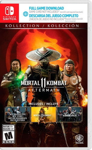 Mortal Kombat 11 Aftermath Nintendo Switch Start Games