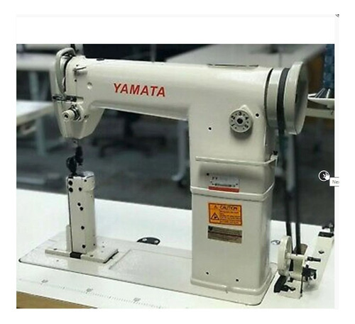 Máquina De Coluna, Transporte Simples,1 Agulha,para Boné Etc Cor Branco
