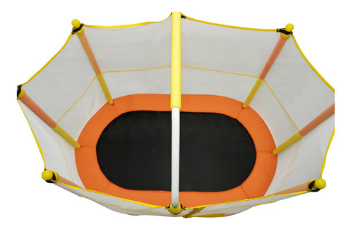 Trampolín Oval Fuxion Toys Red Seguridad, 106 Cm Brincolin